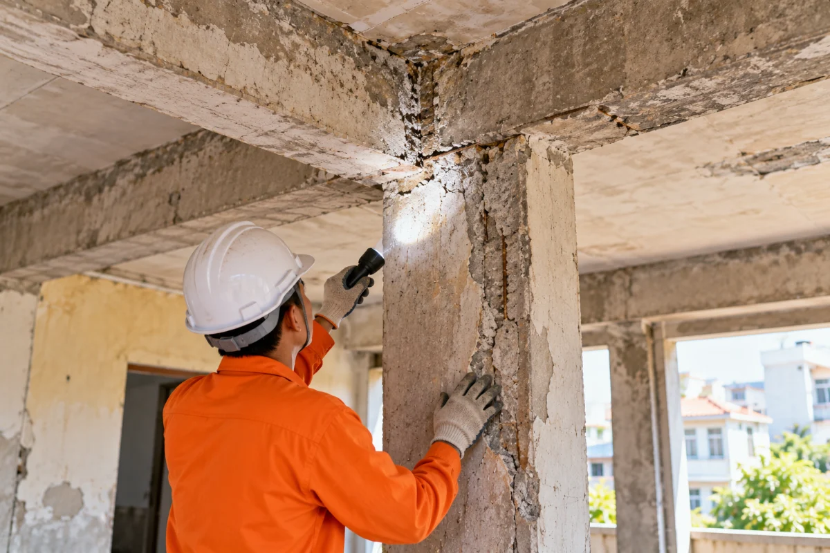 Kiểm tra kết cấu trước khi nâng tầng