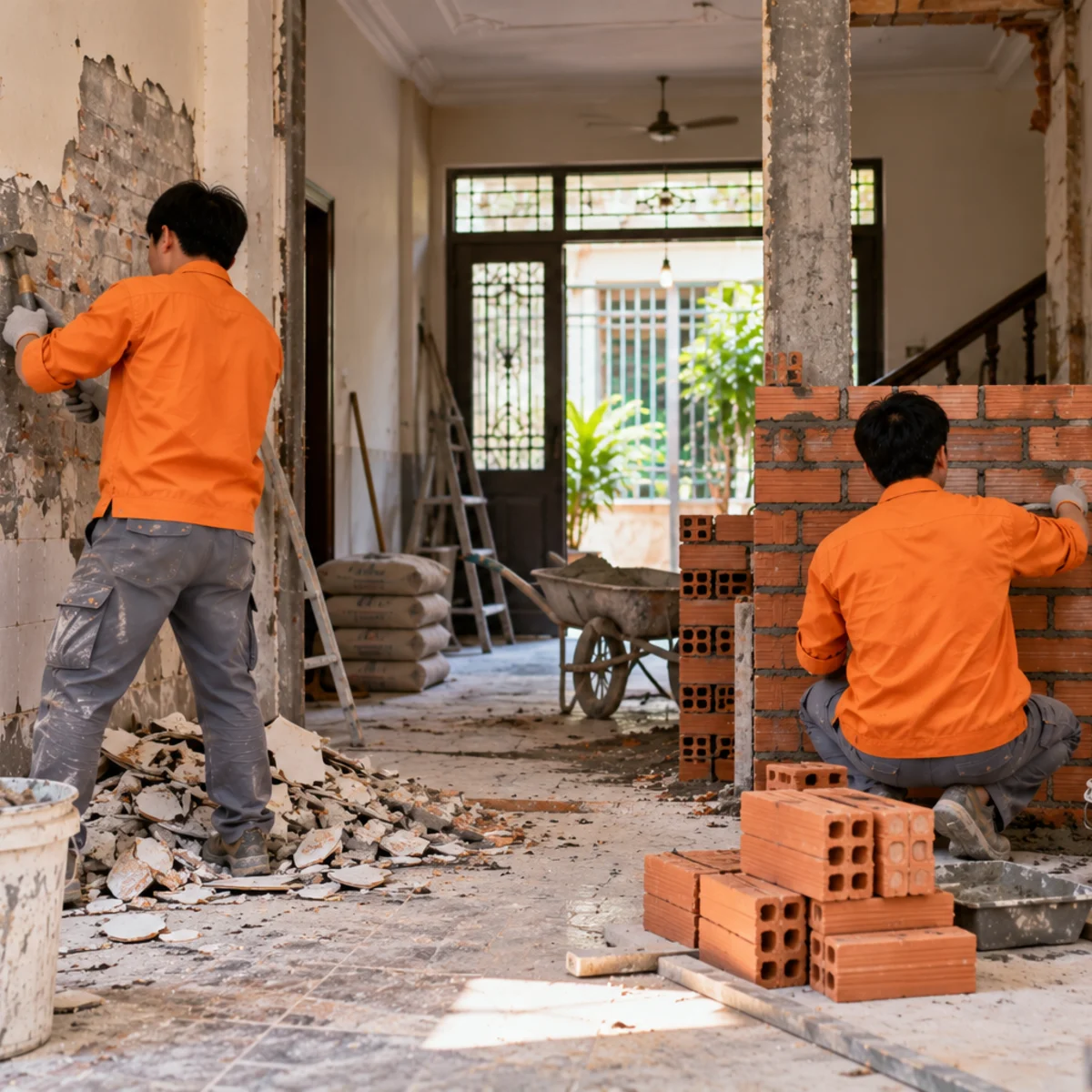 Cải tạo nhà cũ – Thịnh Phát Sửa Nhà
